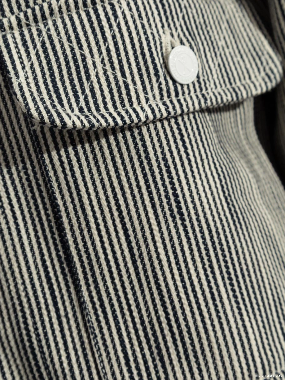 Affordable shirt striped jacket A.P.C. Women button-up 0504